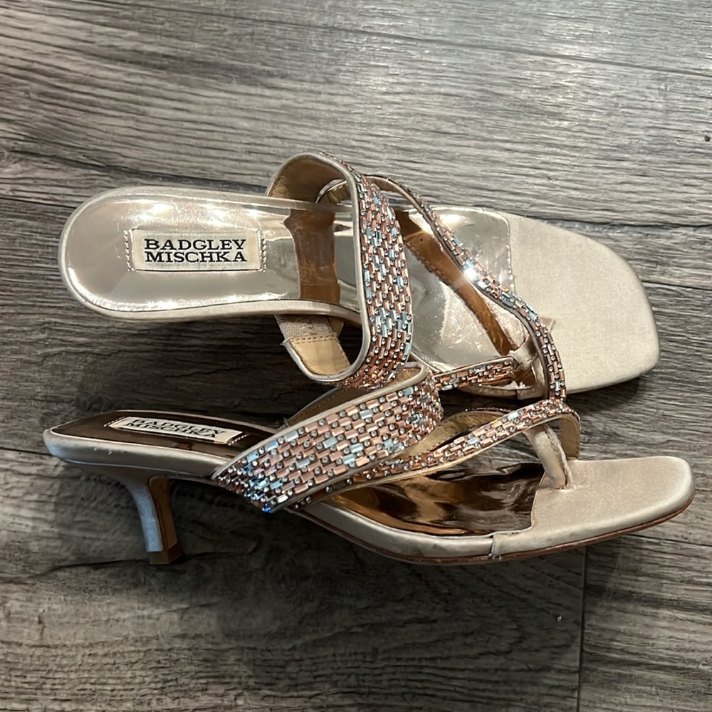New never worn Badgley Mischka Heels size 7.5